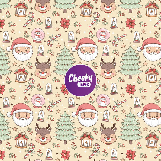 Santa and Reindeer Tape