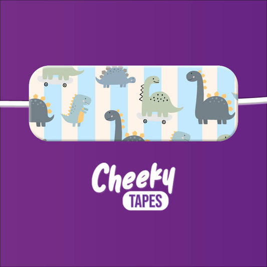 Striped Dinosaur Tape