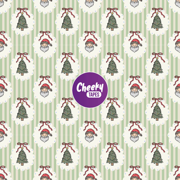 Striped Christmas Tape
