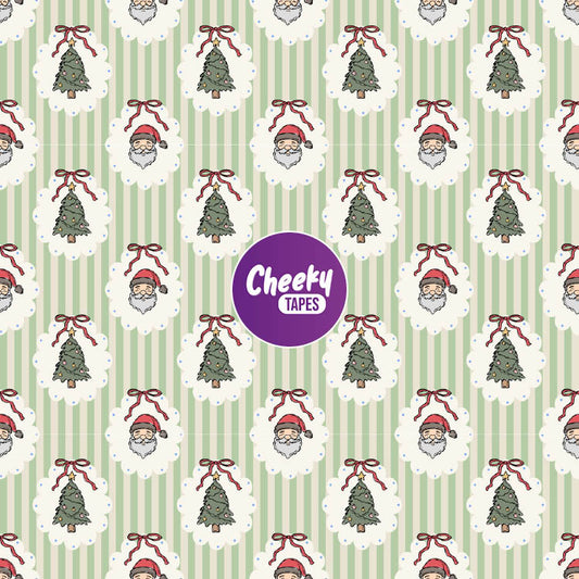 Striped Christmas Tape