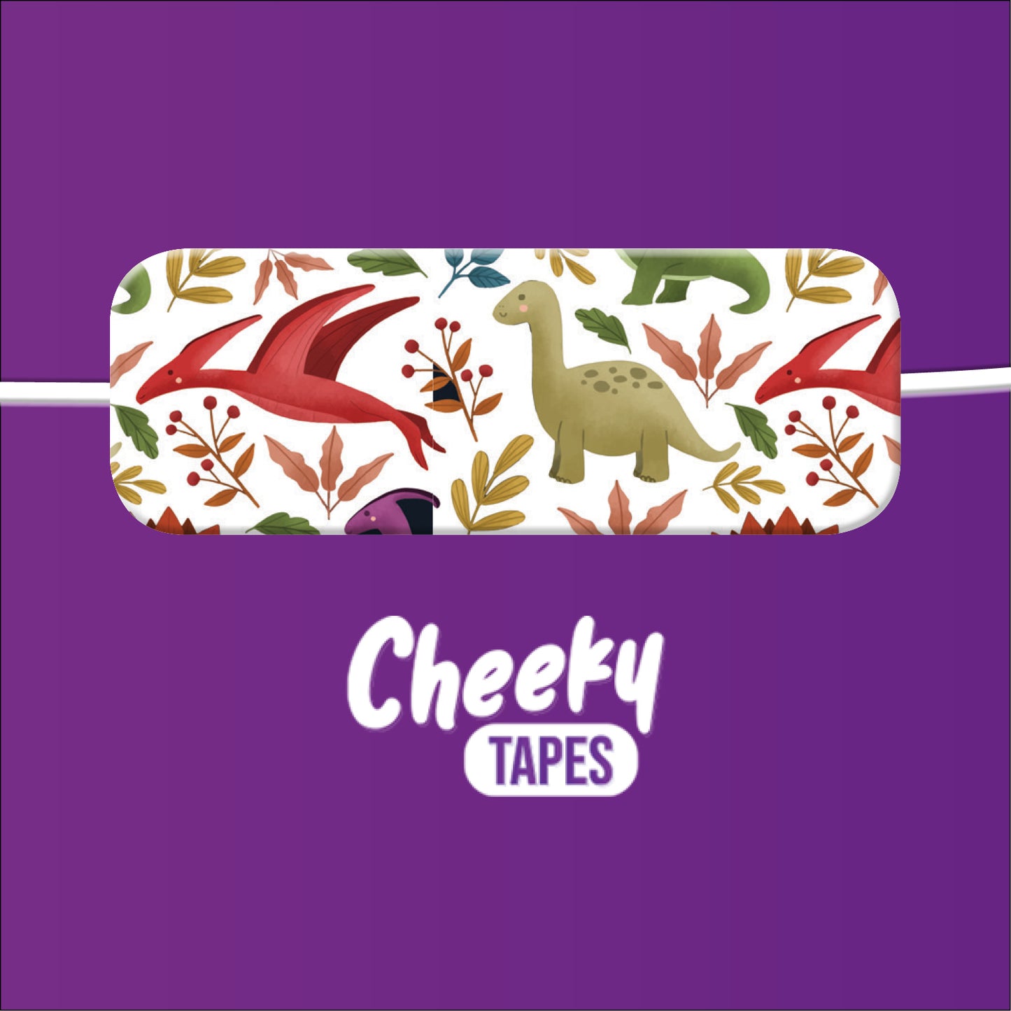 Colourful Dinosaurs Tape image 1