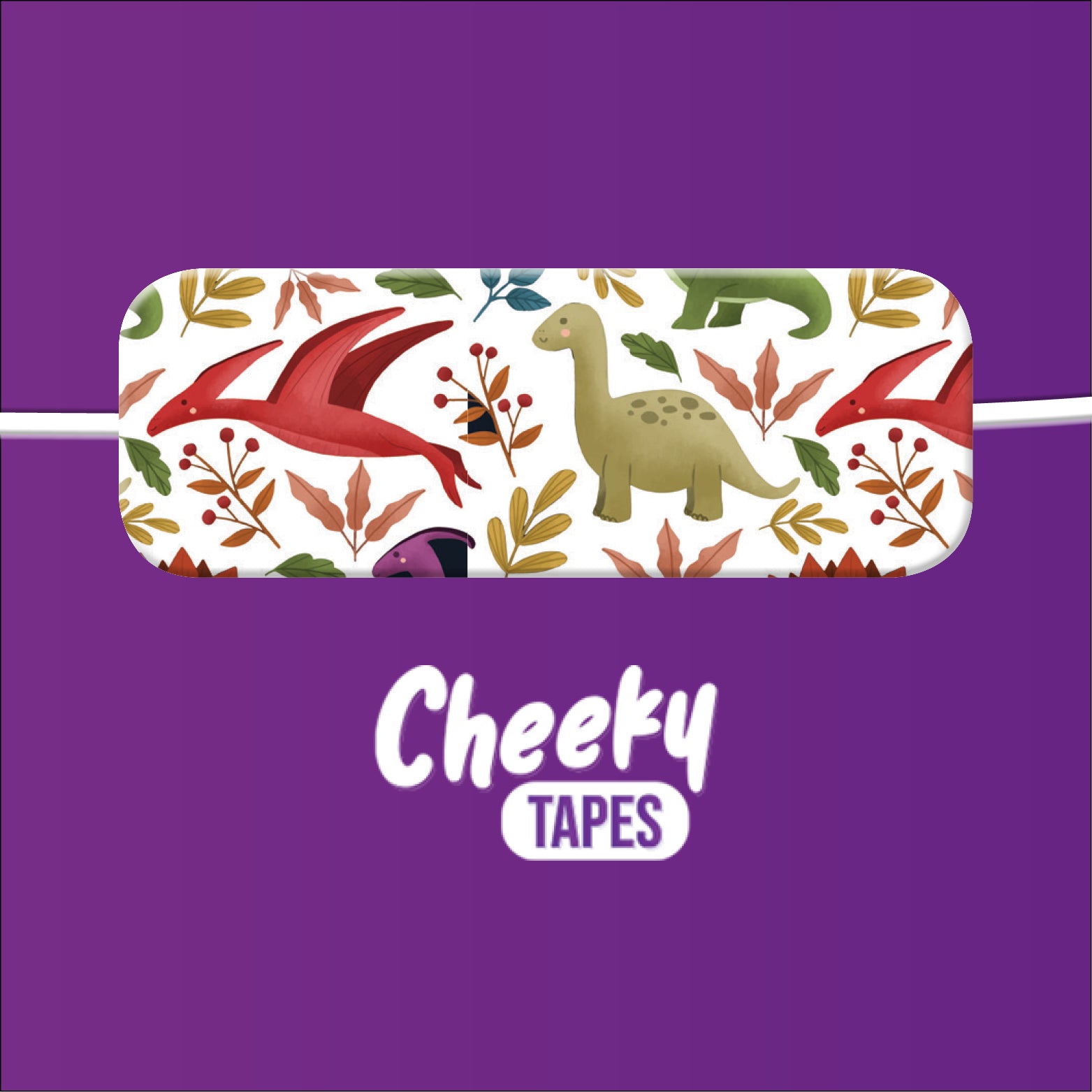 Colourful Dinosaurs Tape image 1