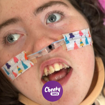 Colourful Christmas Trees Tape image 2