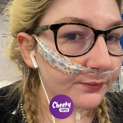 Blue Flowers Tape image 2