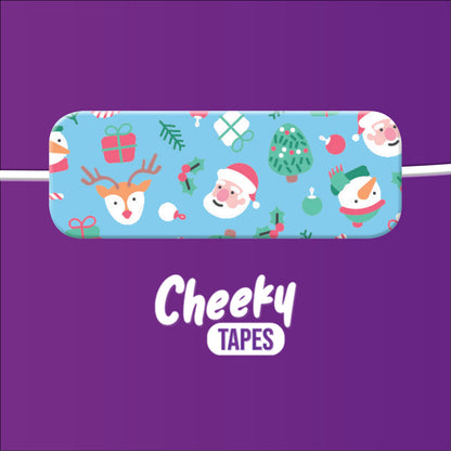 Blue Christmas Tape image 1