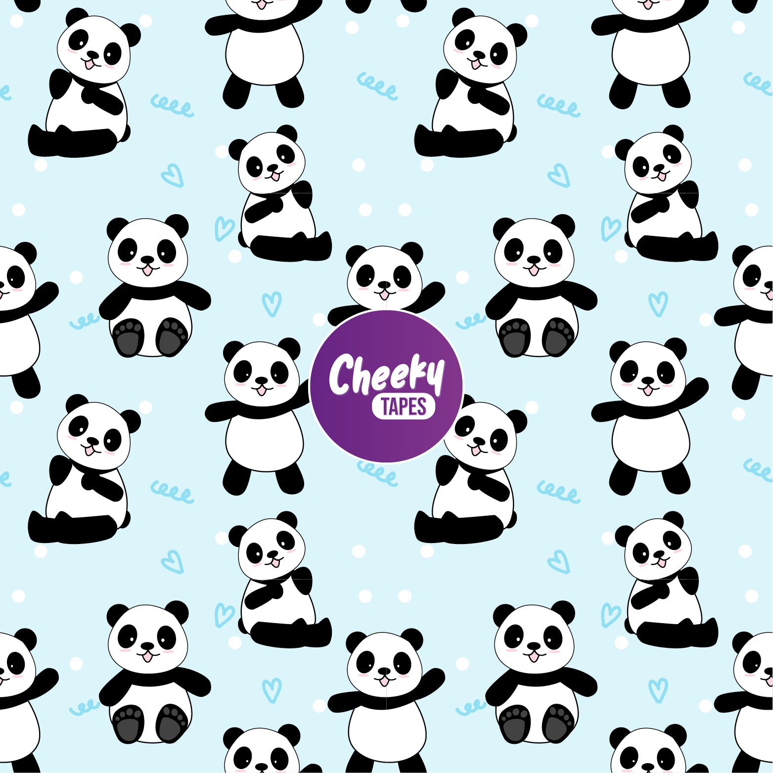 Pandas Tape – Cheeky Tapes