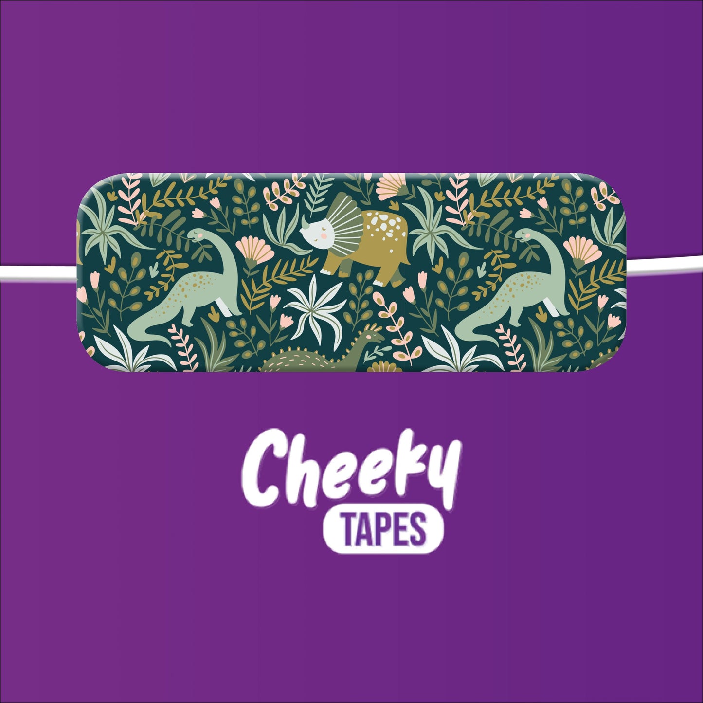 Green Dinosaurs Tape image 1