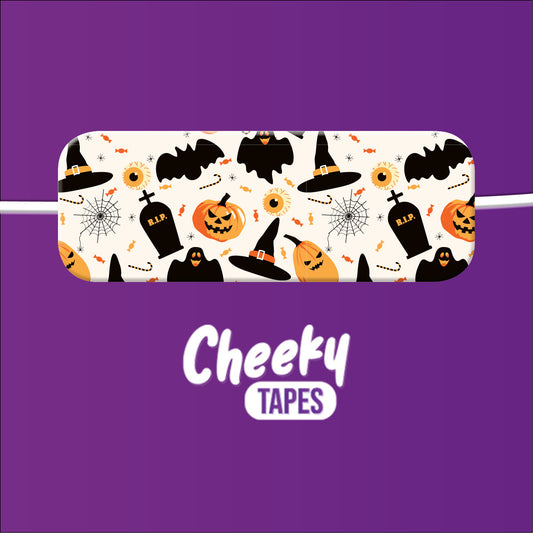 Pumpkins & Ghosts Halloween Tape image 1