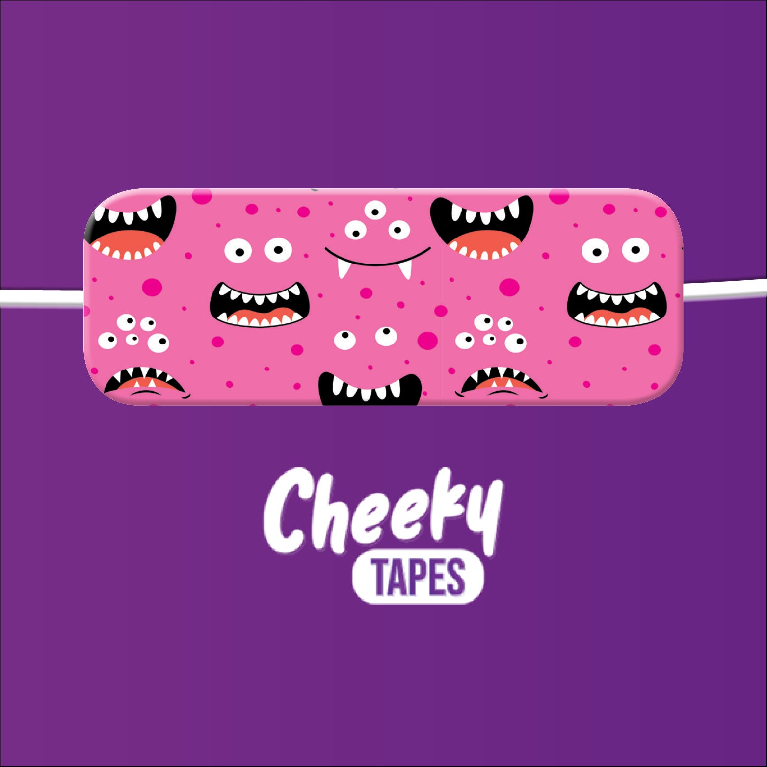 Pink Monsters Tape image 1