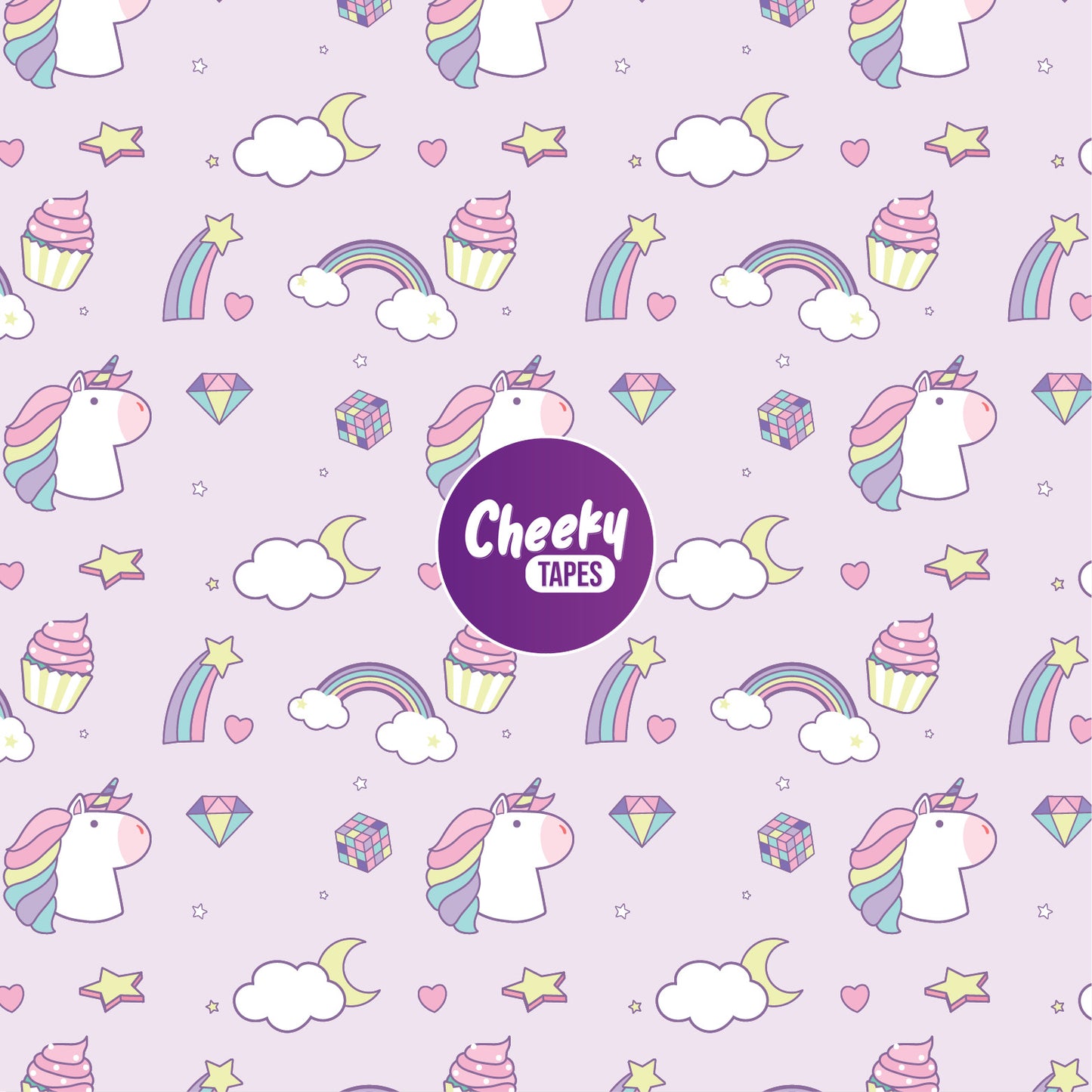Unicorns & Rainbows Tape image 0