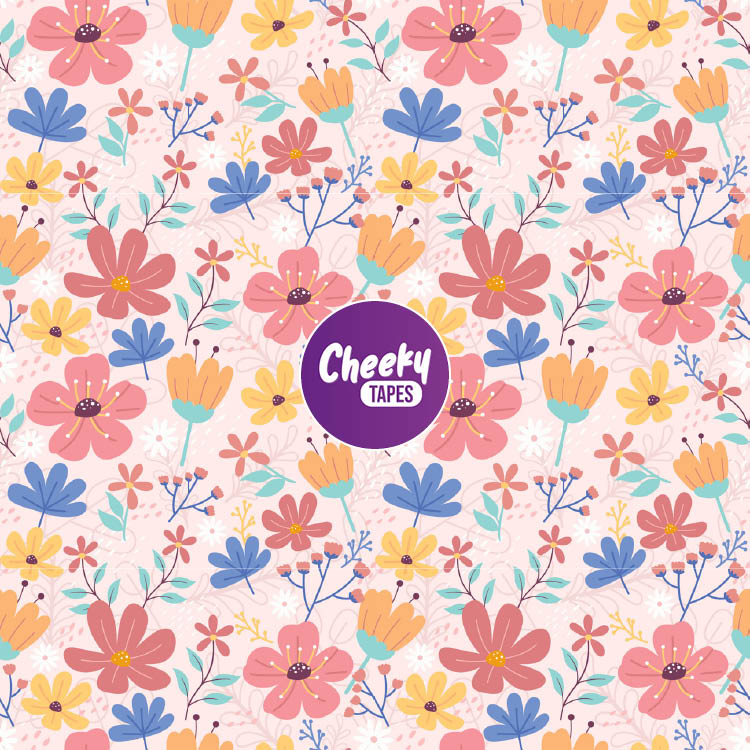 Spring Flowers Tape image 0