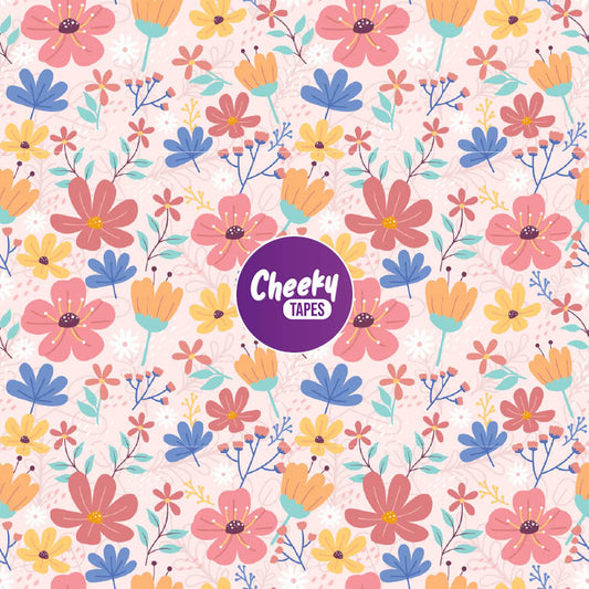 Spring Flowers Tape image 0