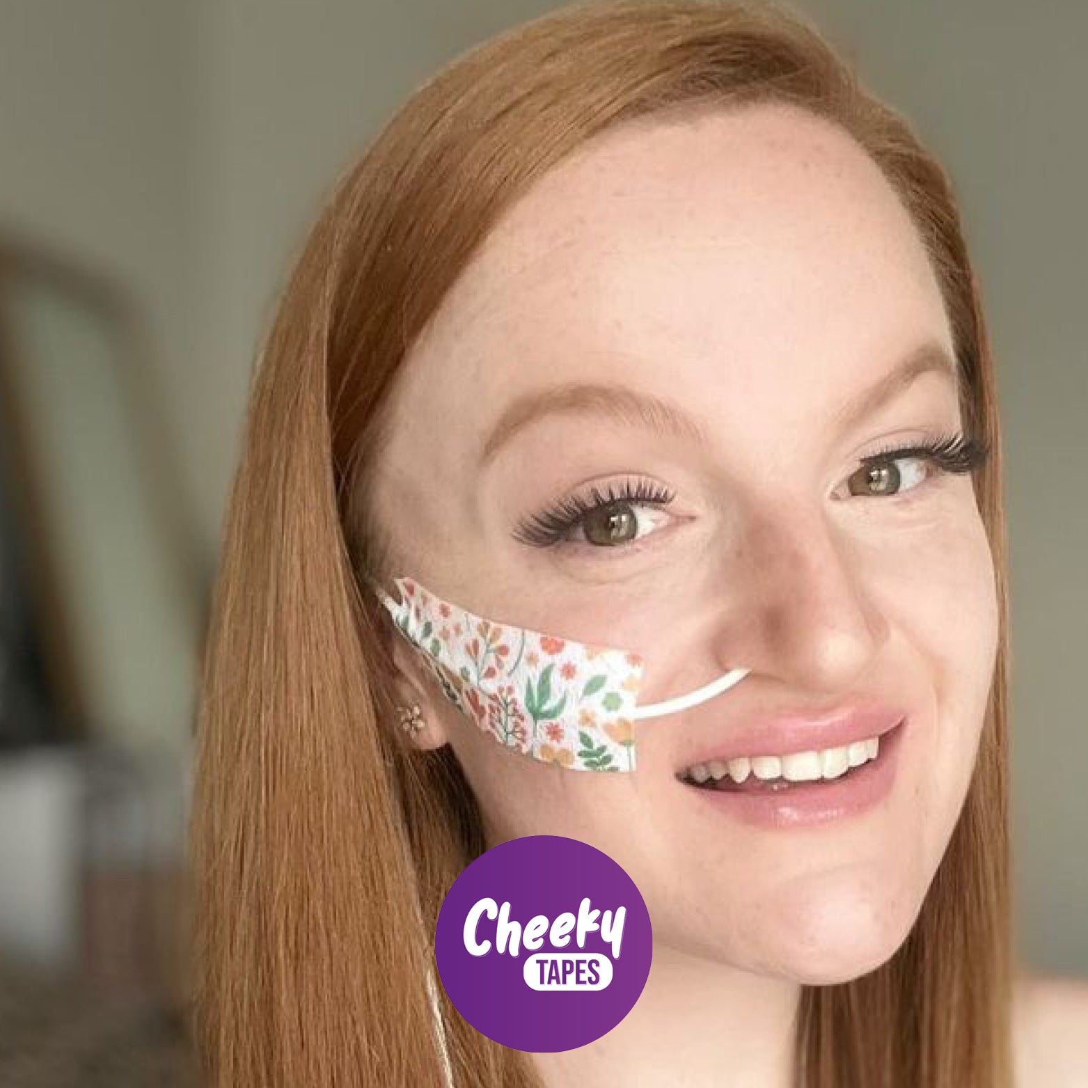 Orange Flowers Tape image 2