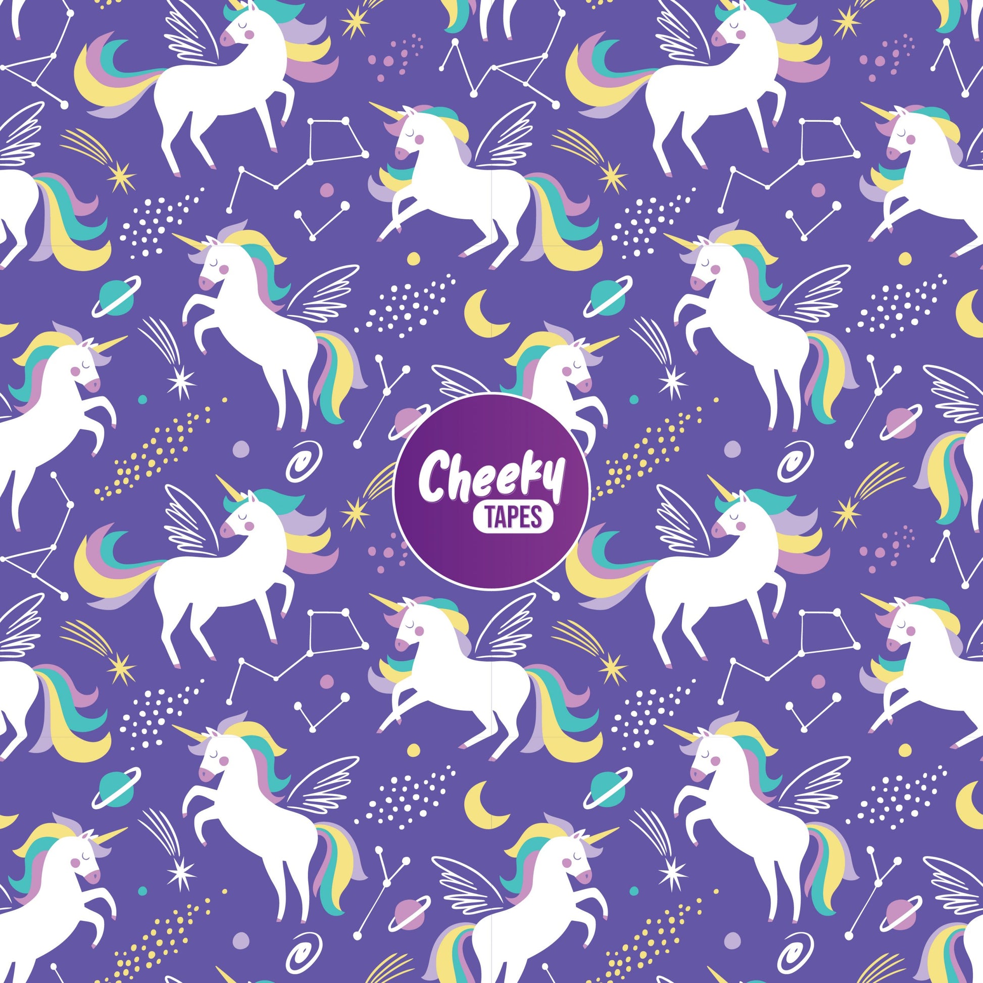 Purple Unicorns Tape image 0