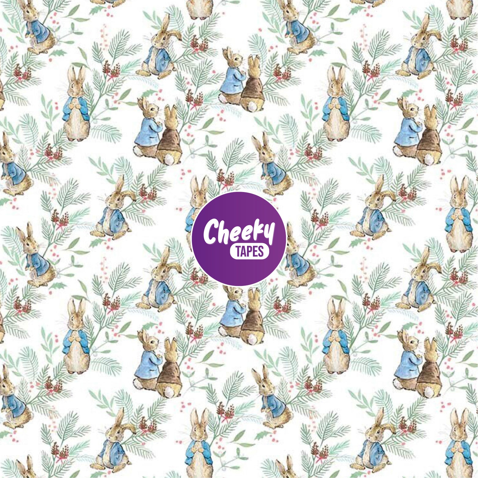 Watercolour Rabbit Tape – Cheeky Tapes