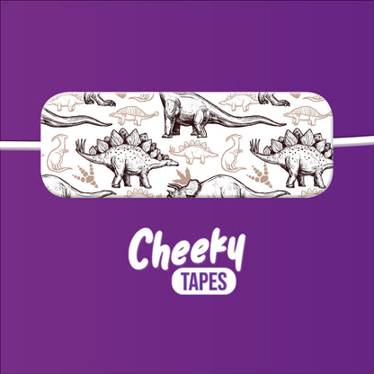 Neutral Dinosaurs Tape image 1