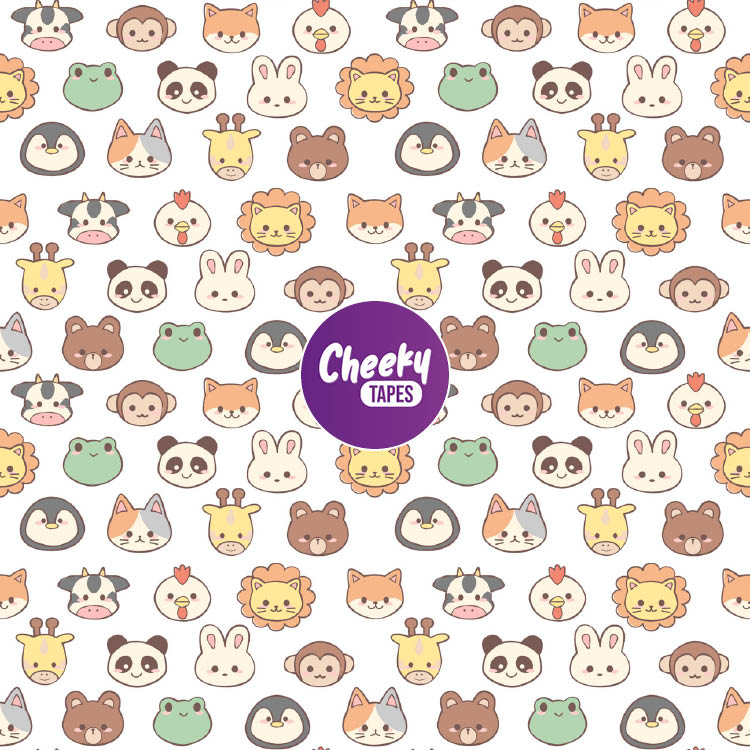 Cartoon Animals Tape image 0