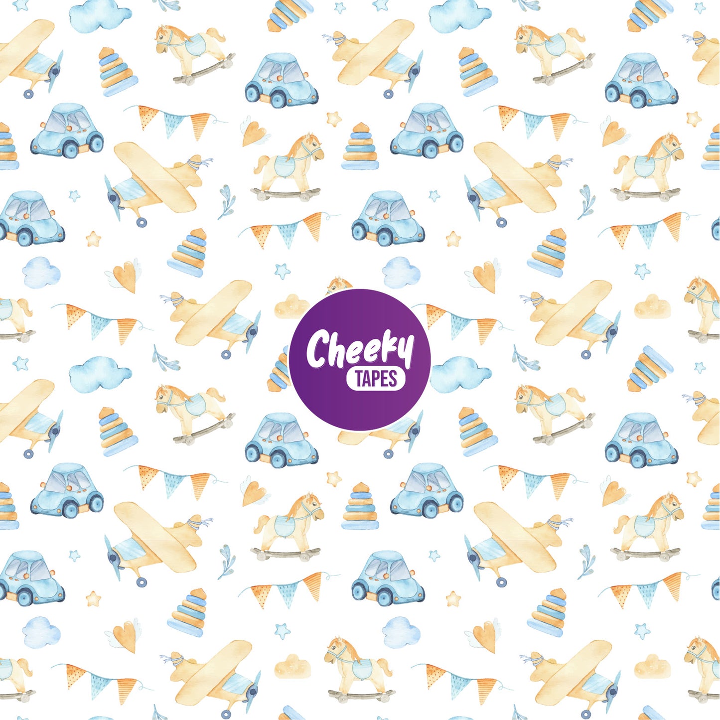 Watercolour Toys Tape image 0