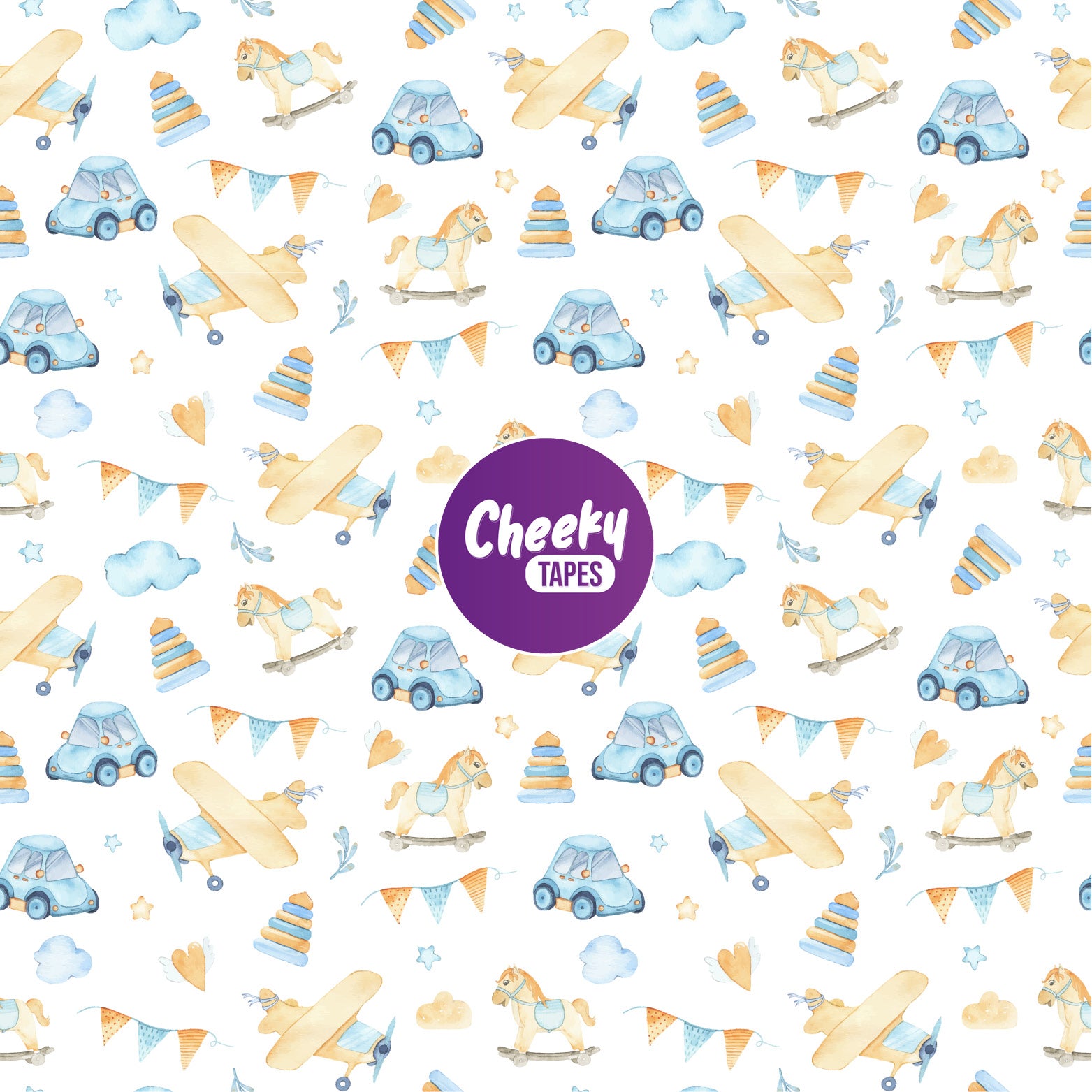 Watercolour Toys Tape image 0