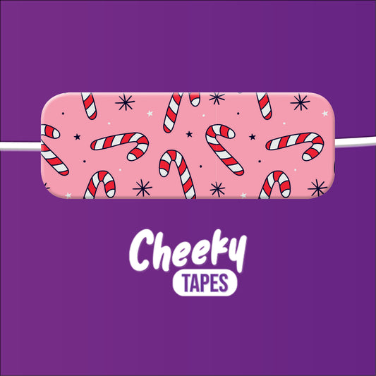 Pink Candy Canes Tape image 1