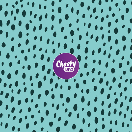 Teal Spots Tape image 0