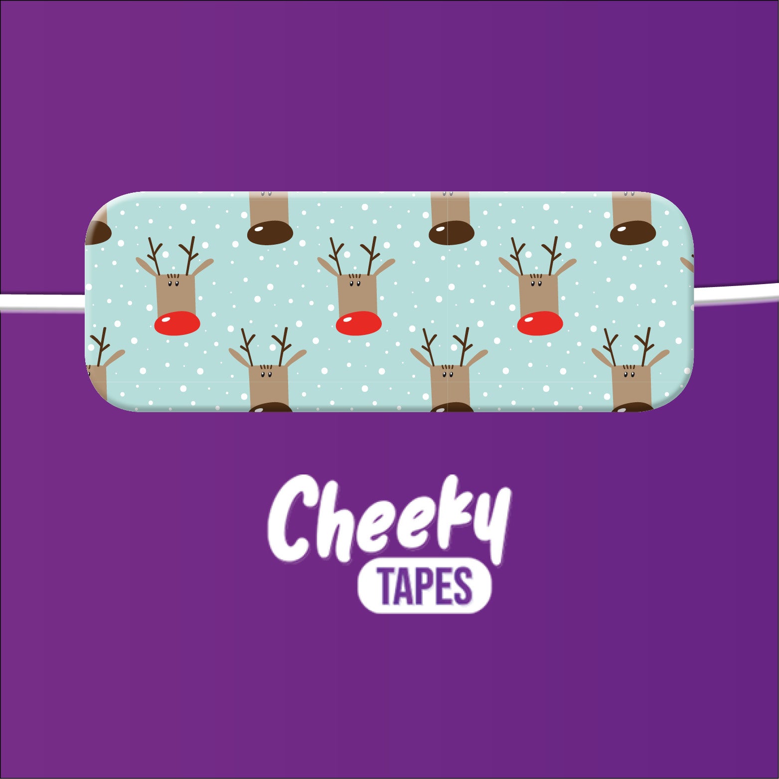 Reindeers & Snow Tape image 1