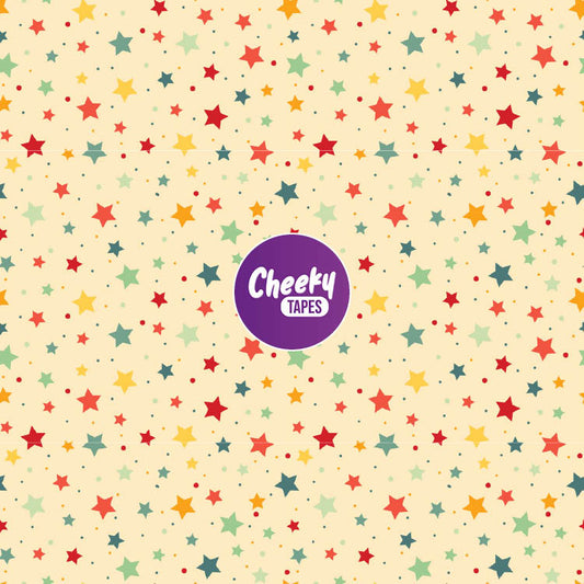 Colourful Stars Tape image 0