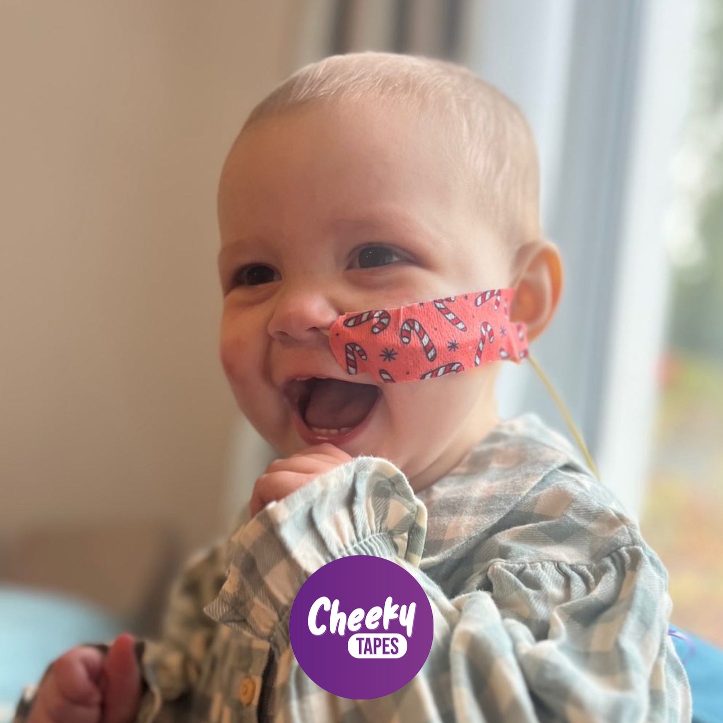 Pink Candy Canes Tape image 2