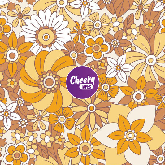 Retro Floral Tape image 0