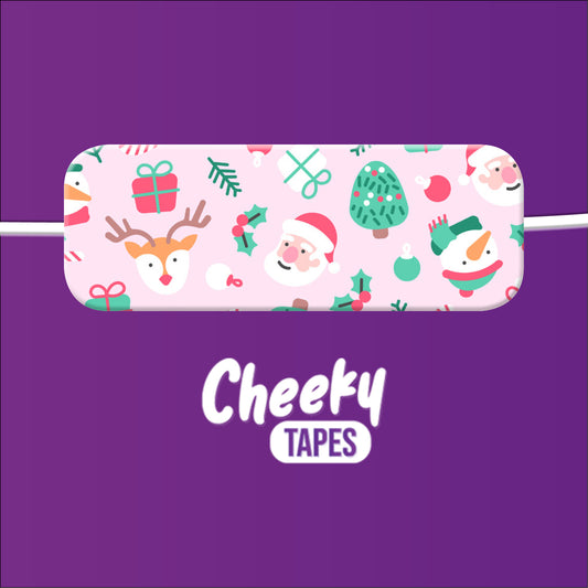 Pink Christmas Tape image 1