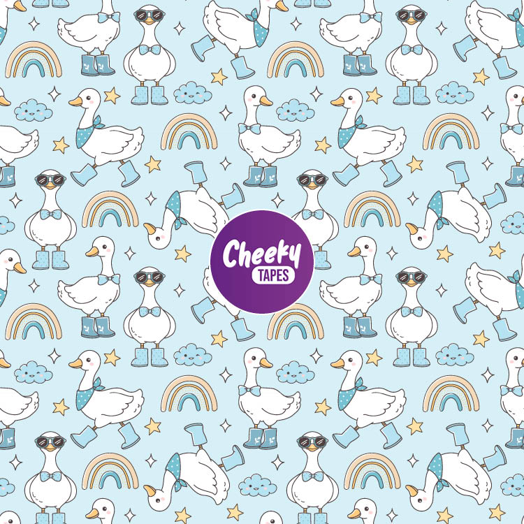 Blue Geese Tape image 0