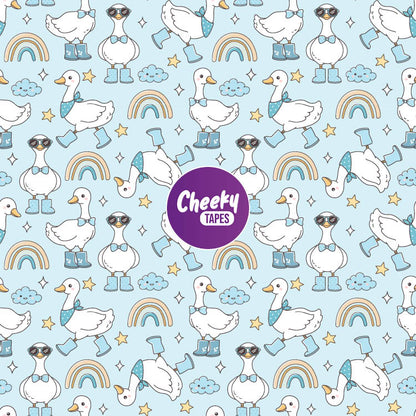 Blue Geese Tape image 0