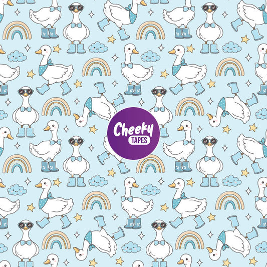 Blue Geese Tape image 0